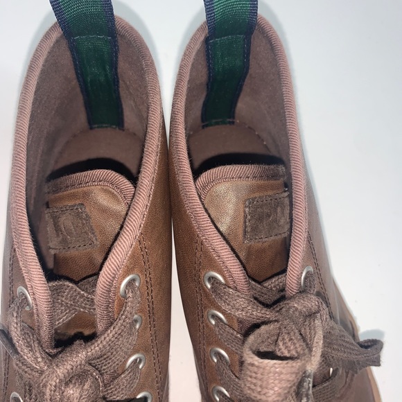 Polo Ralph Lauren boys brown leather boots sz.5 - Picture 6 of 13